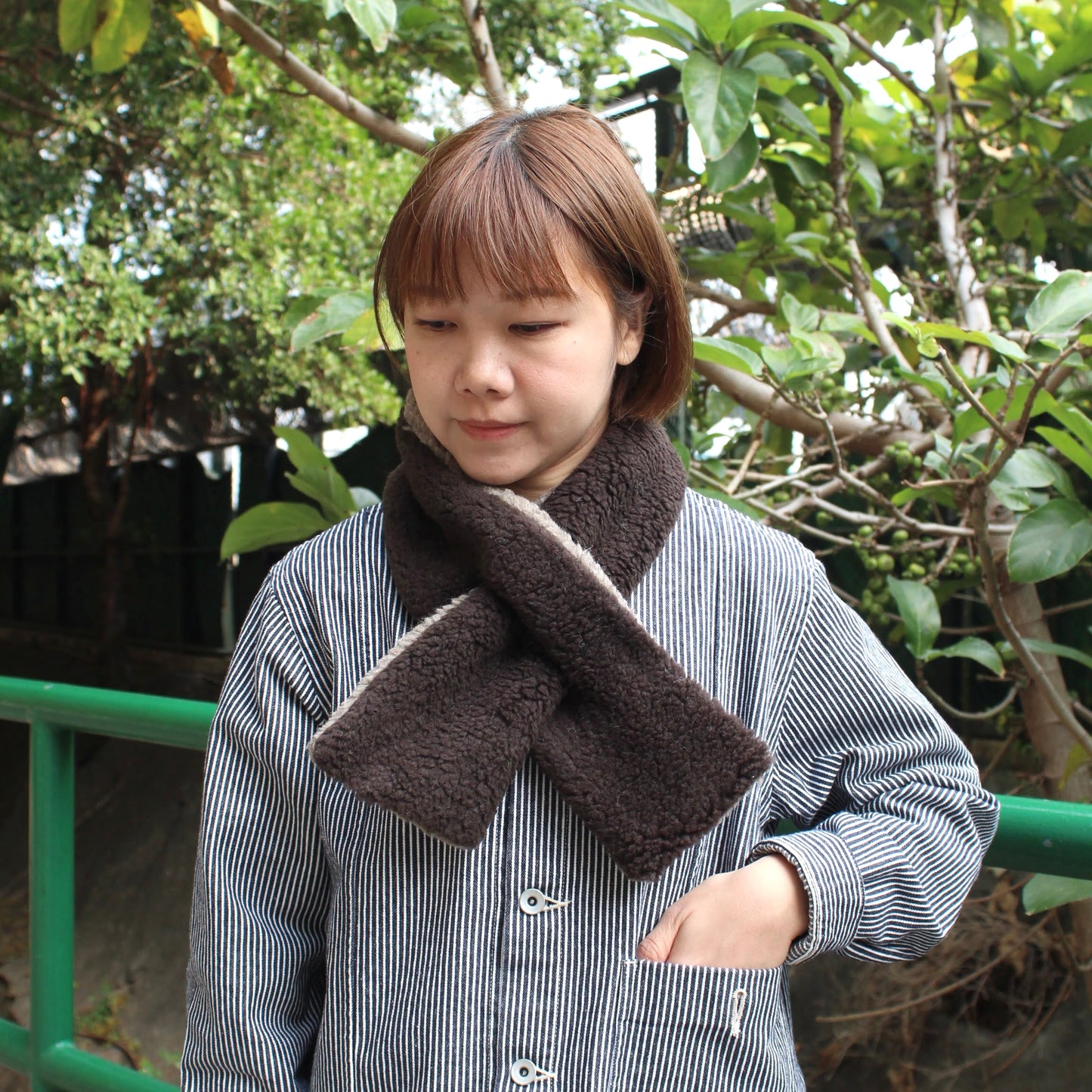 Arvor Maree -
SHEEP BOA PILE MUFFLER