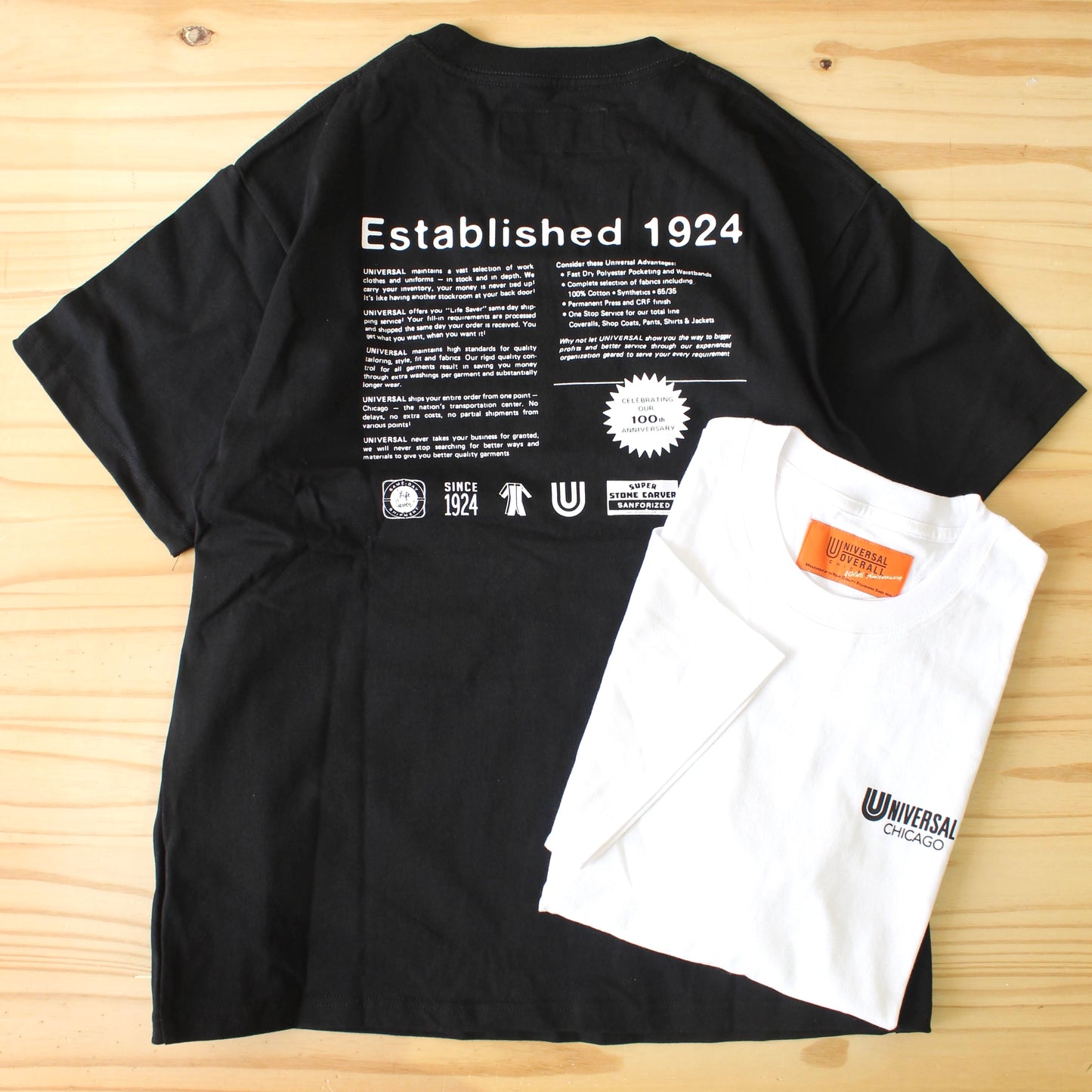 UNIVERSAL OVERALL 日版 - 
HISTORICAL S/S CREW TEE