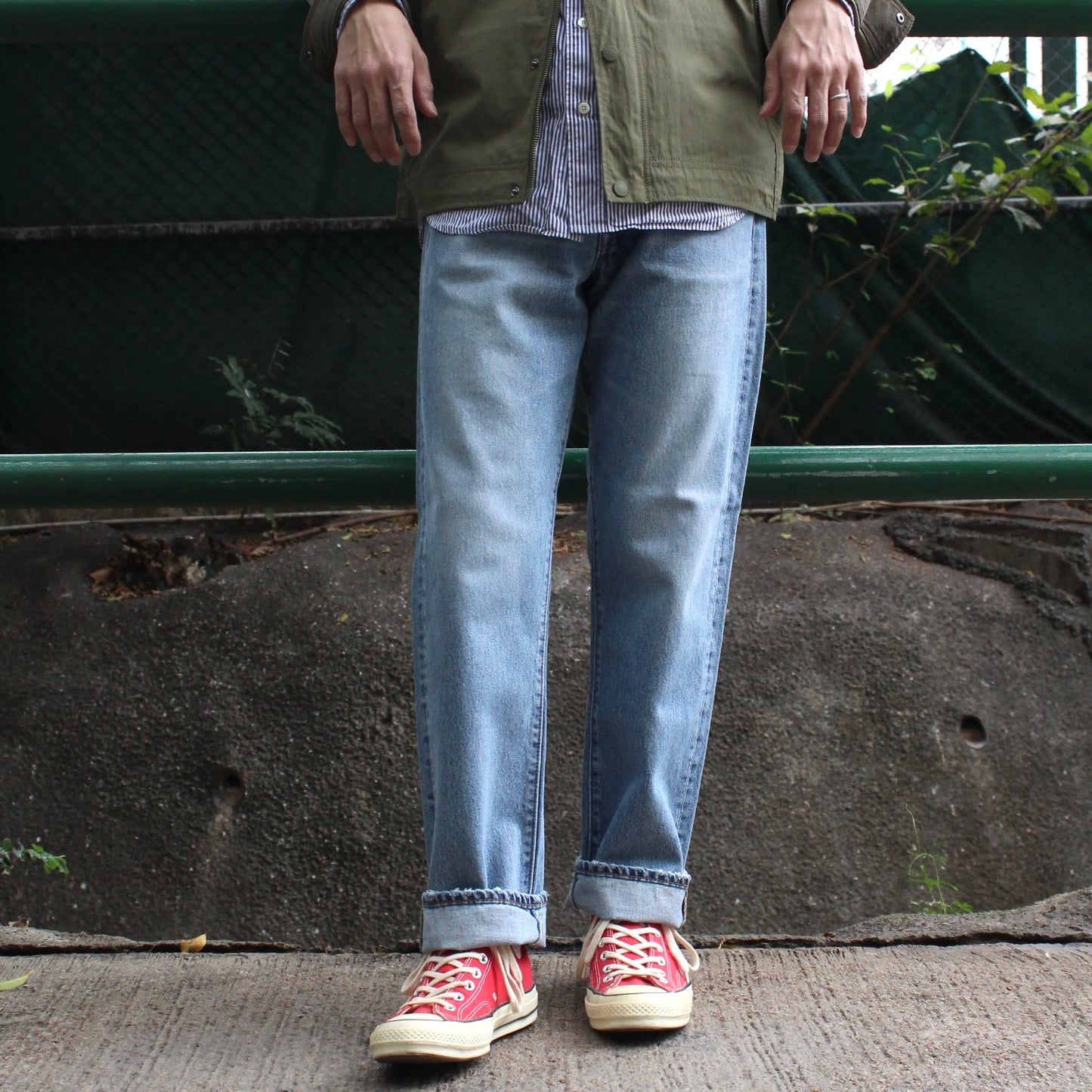 MOr Slow - 105W 90S STANDARD DENIM SKY BLUE