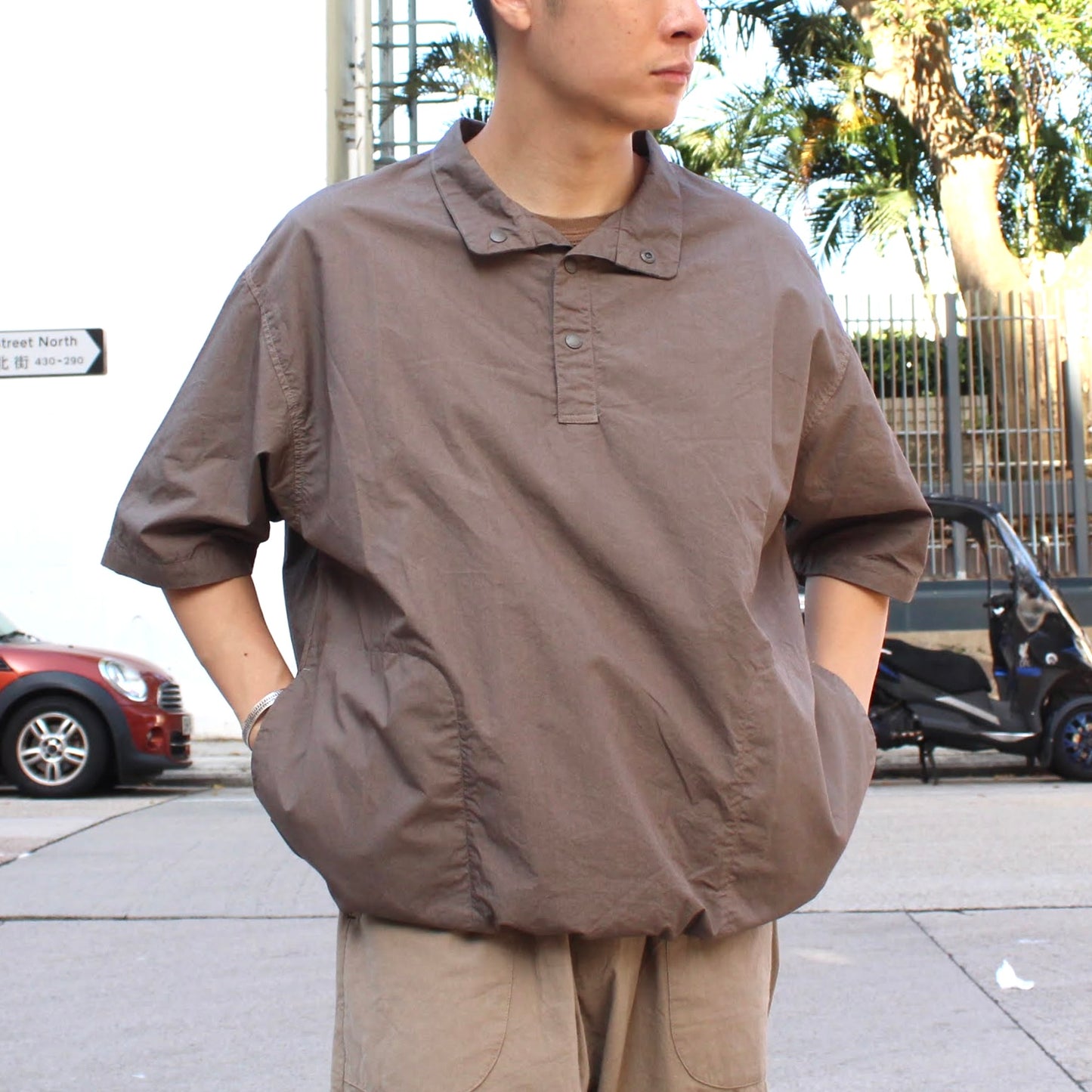 MANUAL ALPHABET - 
PULLOVER S/S SHIRT