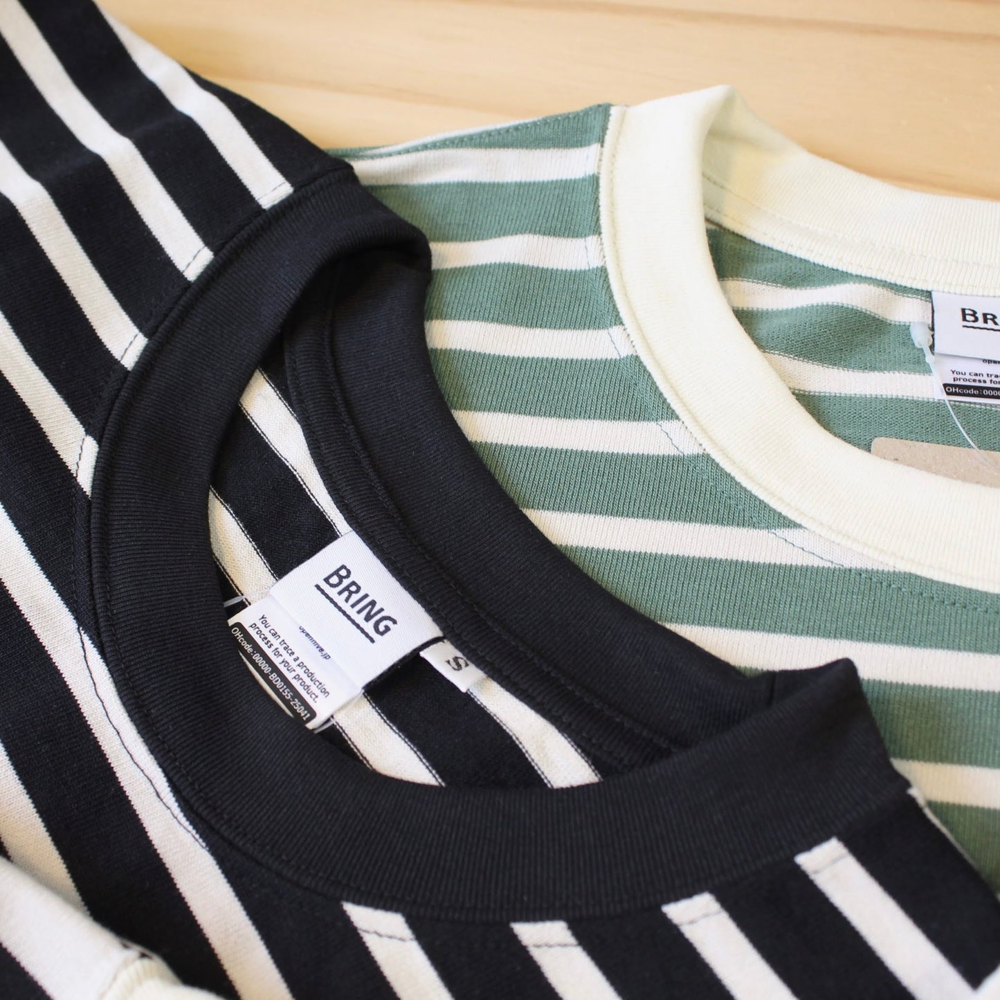 BRING -
DRYCOTTONY HEAVYWEIGHT STRIPES TEE