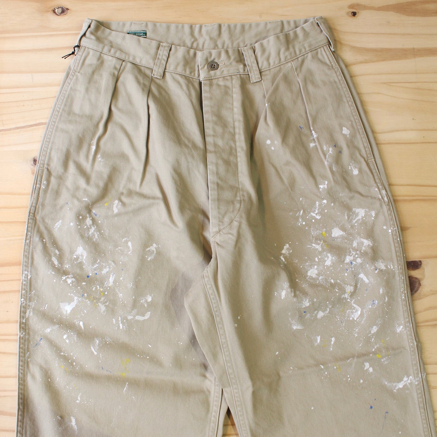 SPELLBOUND - FRENCH TUCK PANTS WITH PAINT