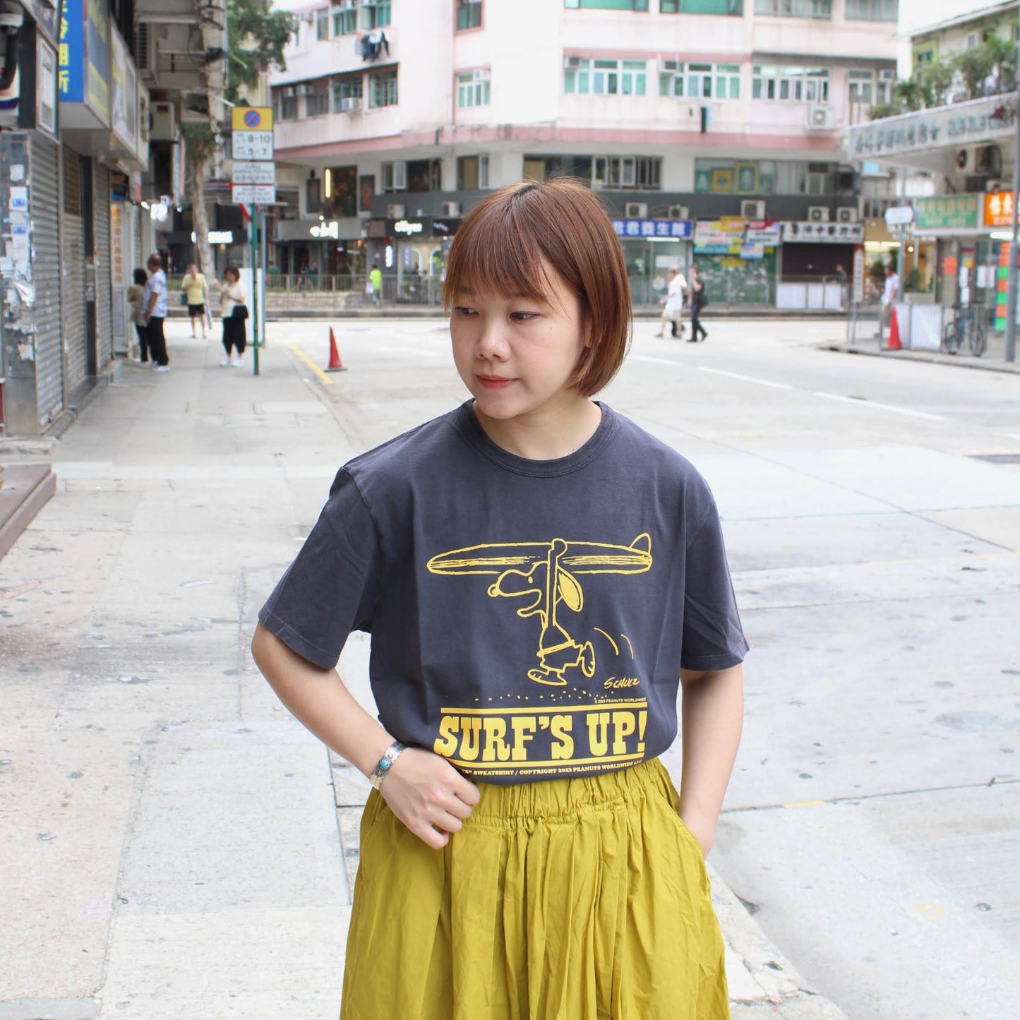 TSPTR - 
SNOOPY PRINT TEE