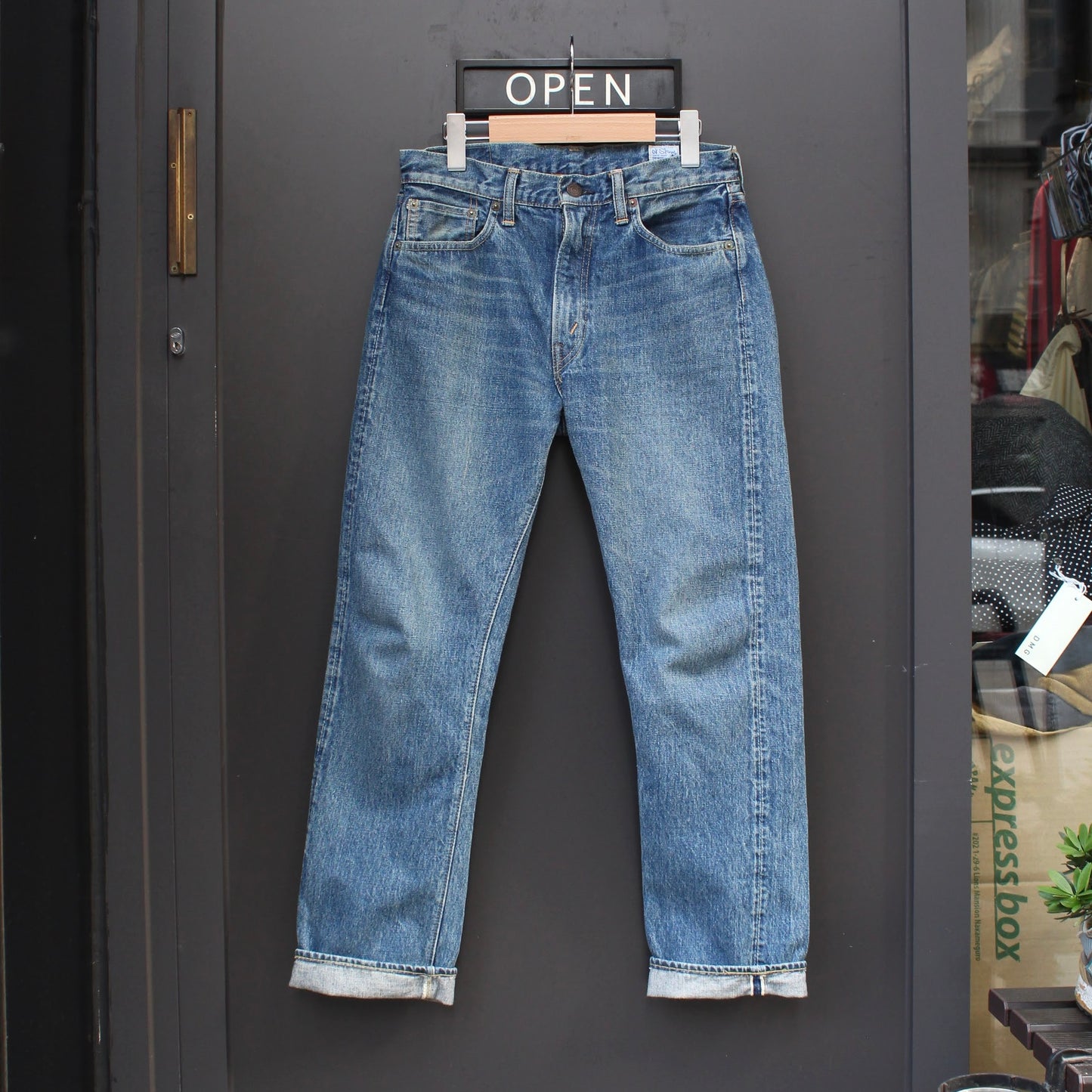 OrSlow - 
107 IVY FIT 13.7OZ DENIM SHORT LENGTH
(2YEAR WASH)