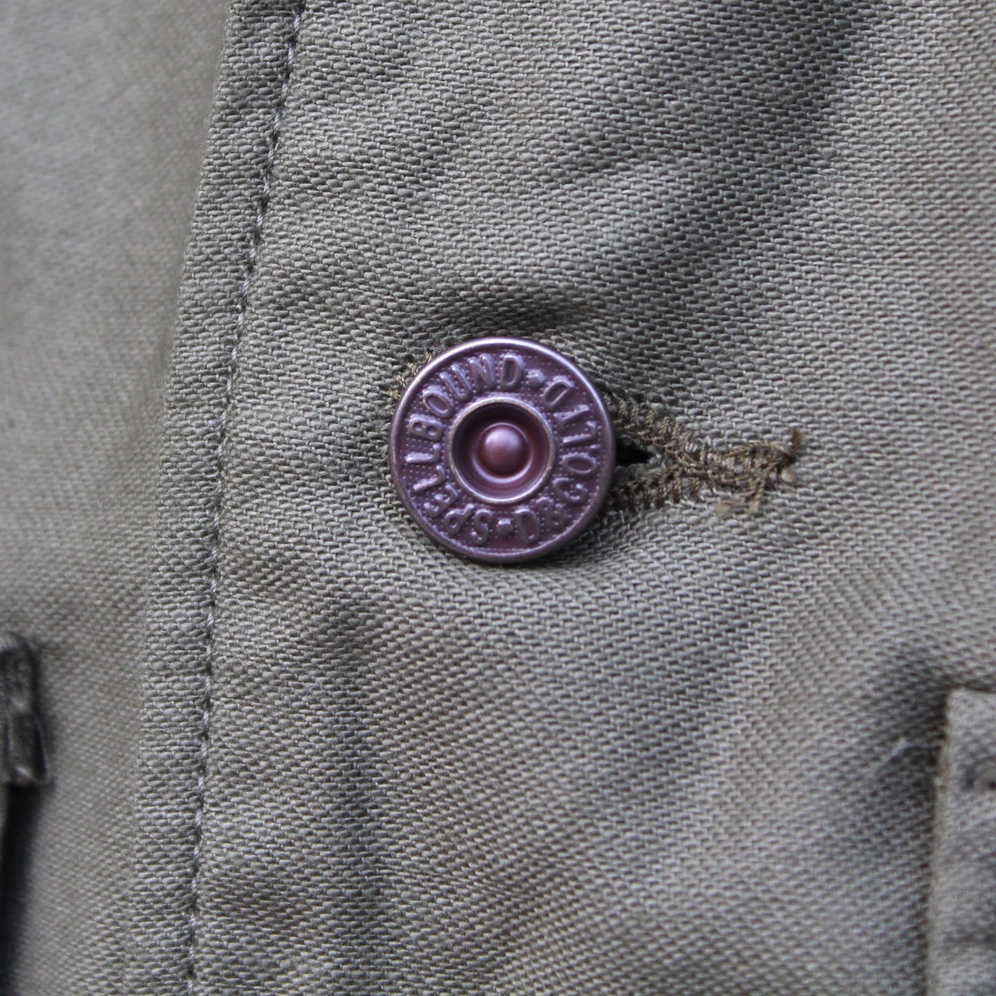 SPELLBOUND -
OLIVE MILITARY JACKET