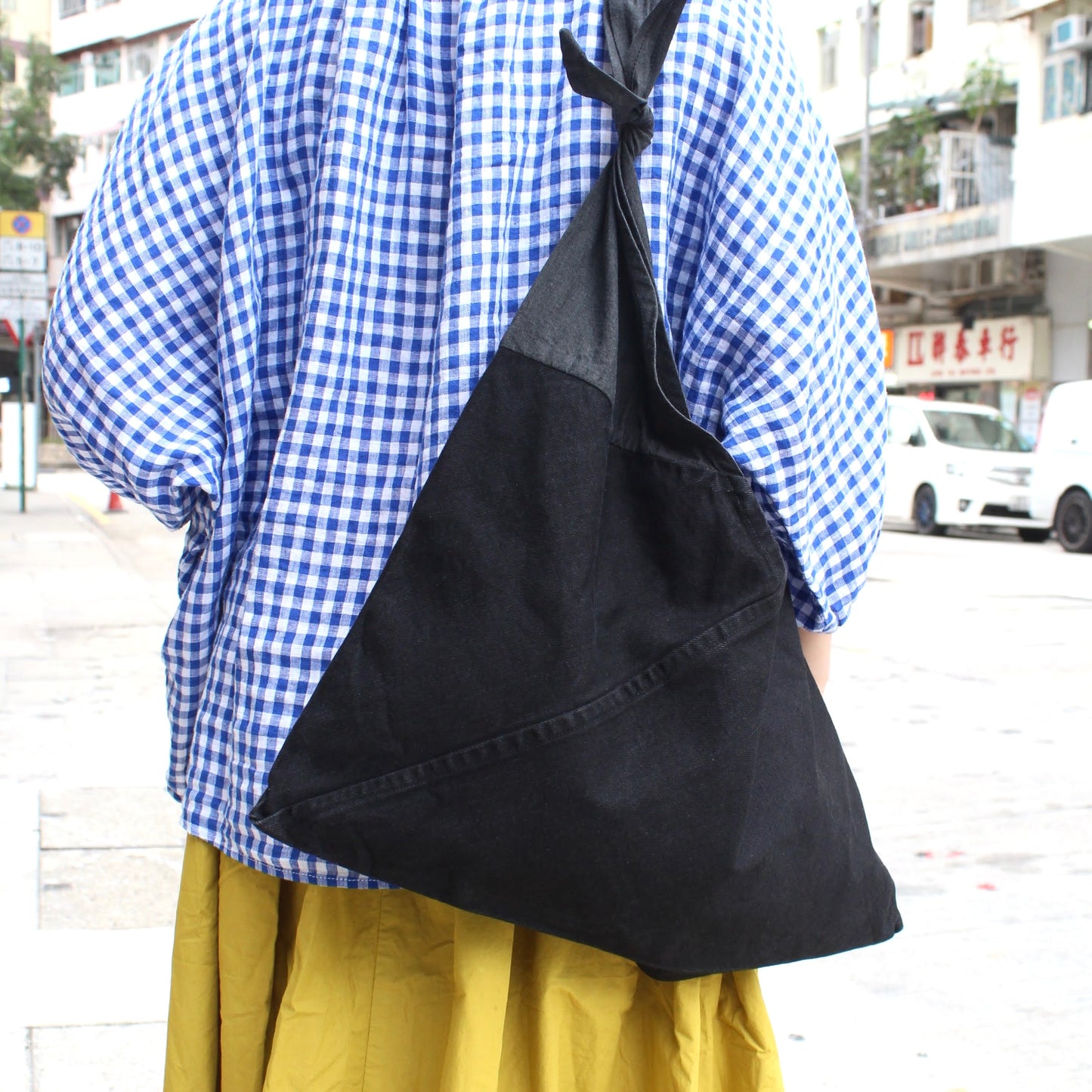 AZUMA BAG X KOJIMA BLACK DENIM