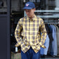 KEATON CHASE - 
CLASSIC FIT BD CHECK SHIRT