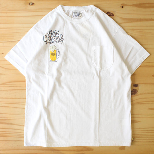 RIDING HIGH TOKYO - 
BEER POCKET TEE