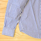 MANUAL ALPHABET - 
80/2 STRIPE SHIRT BULGING FIT