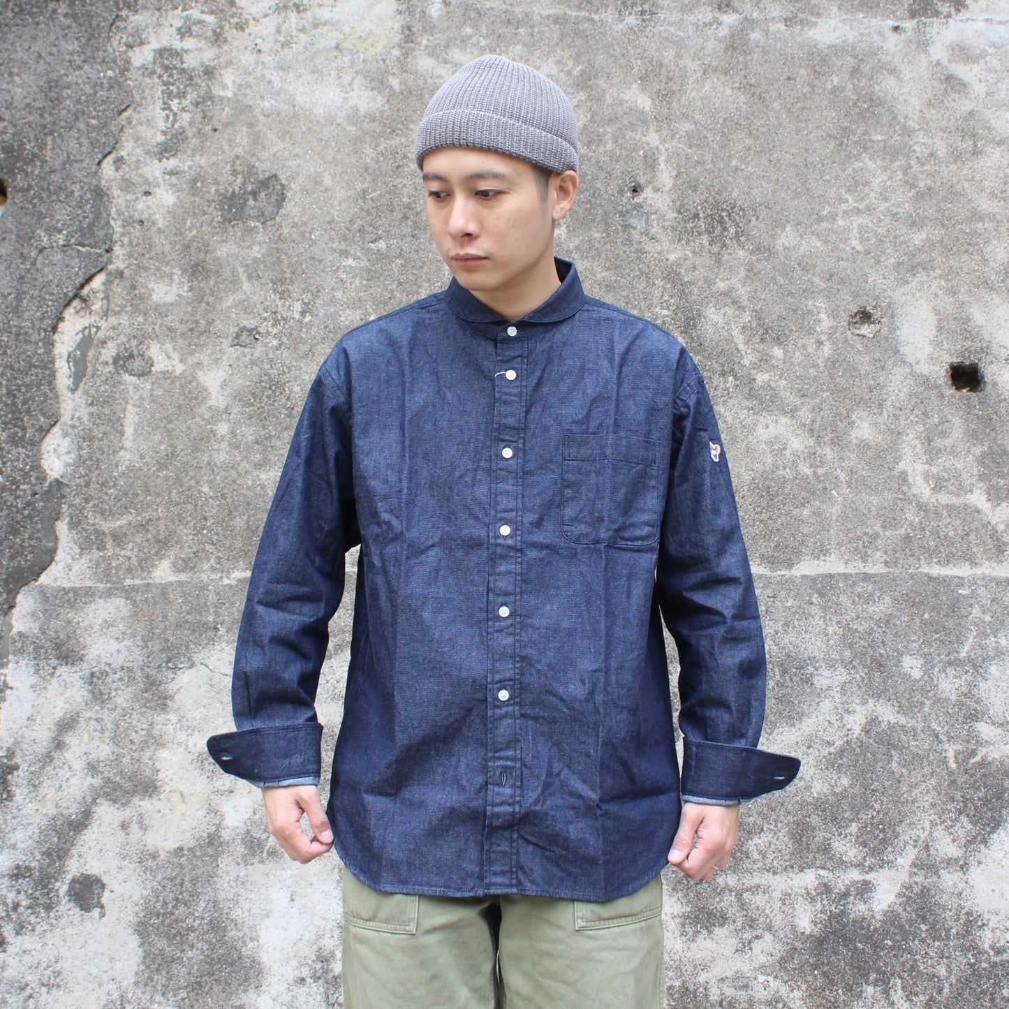 Arvor Maree -
RELAX FIT SAILOR DENIM SHIRT
