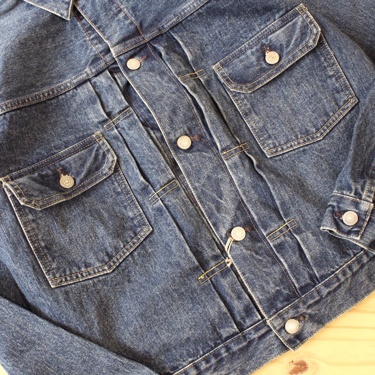 Or Slow -50'S DENIM JACKET (2 YEAR WASH)