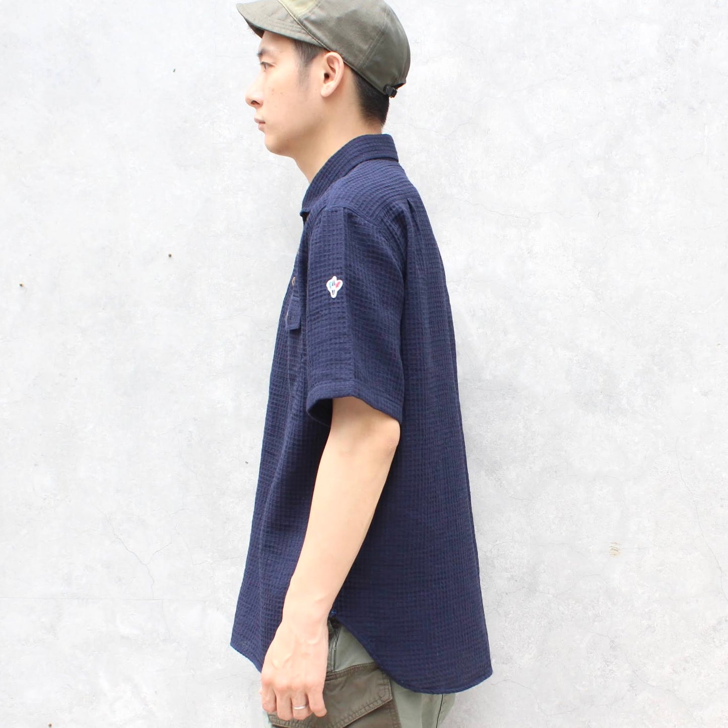 Arvor Maree -
SAILOR COTTON LINEN PULLOVER SHIRT