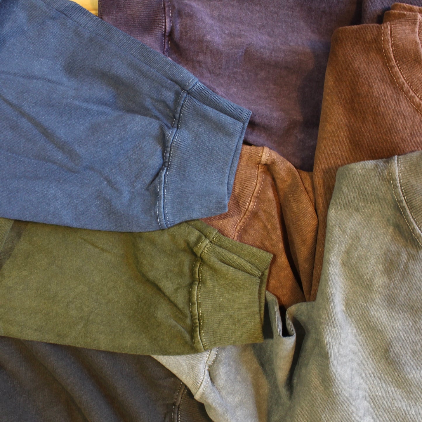 GOODWEAR (日版) - 7.2OZ L/S POCKET TEE PIGMENT DYE