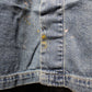 SPELLBOUND - 
8OZ DENIM SHIRT JACKET COTTON LINEN
(USED WASH)