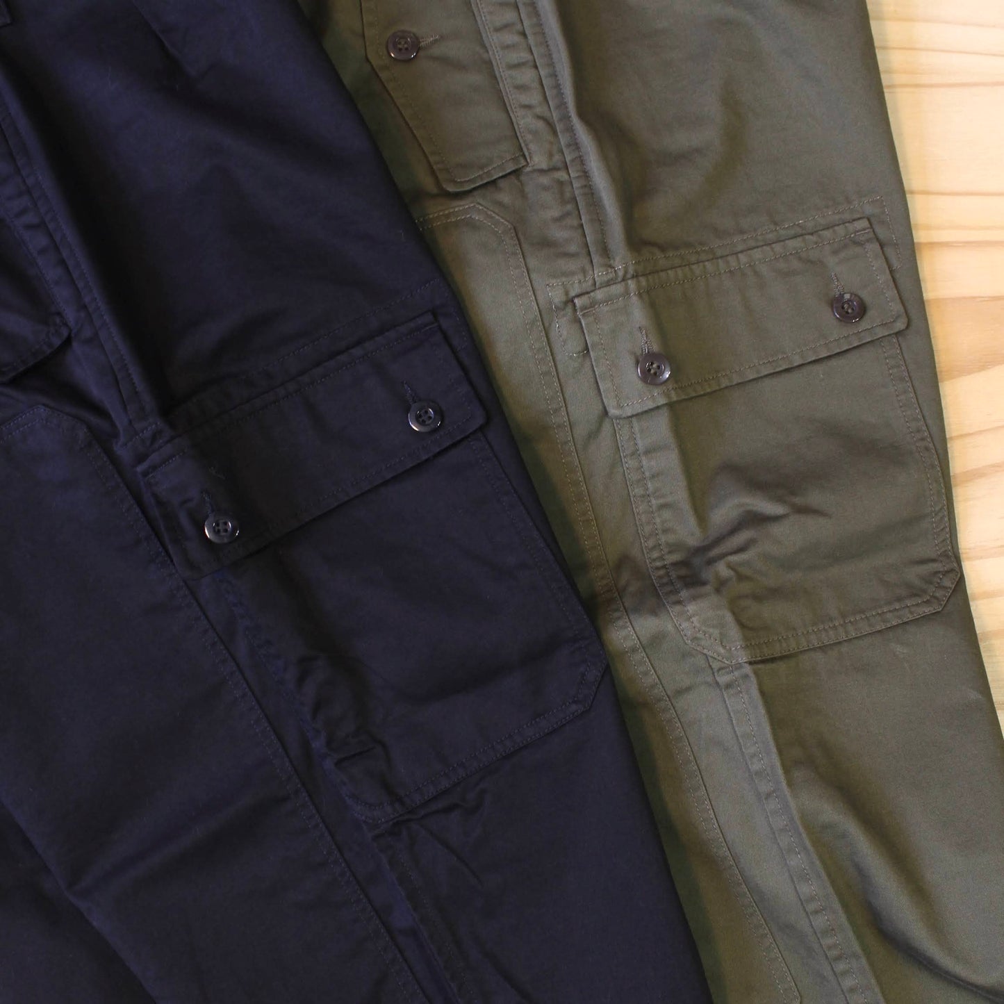 ARMY TWILL -
BROKEN TWILL DOUBLE KNEE PANTS