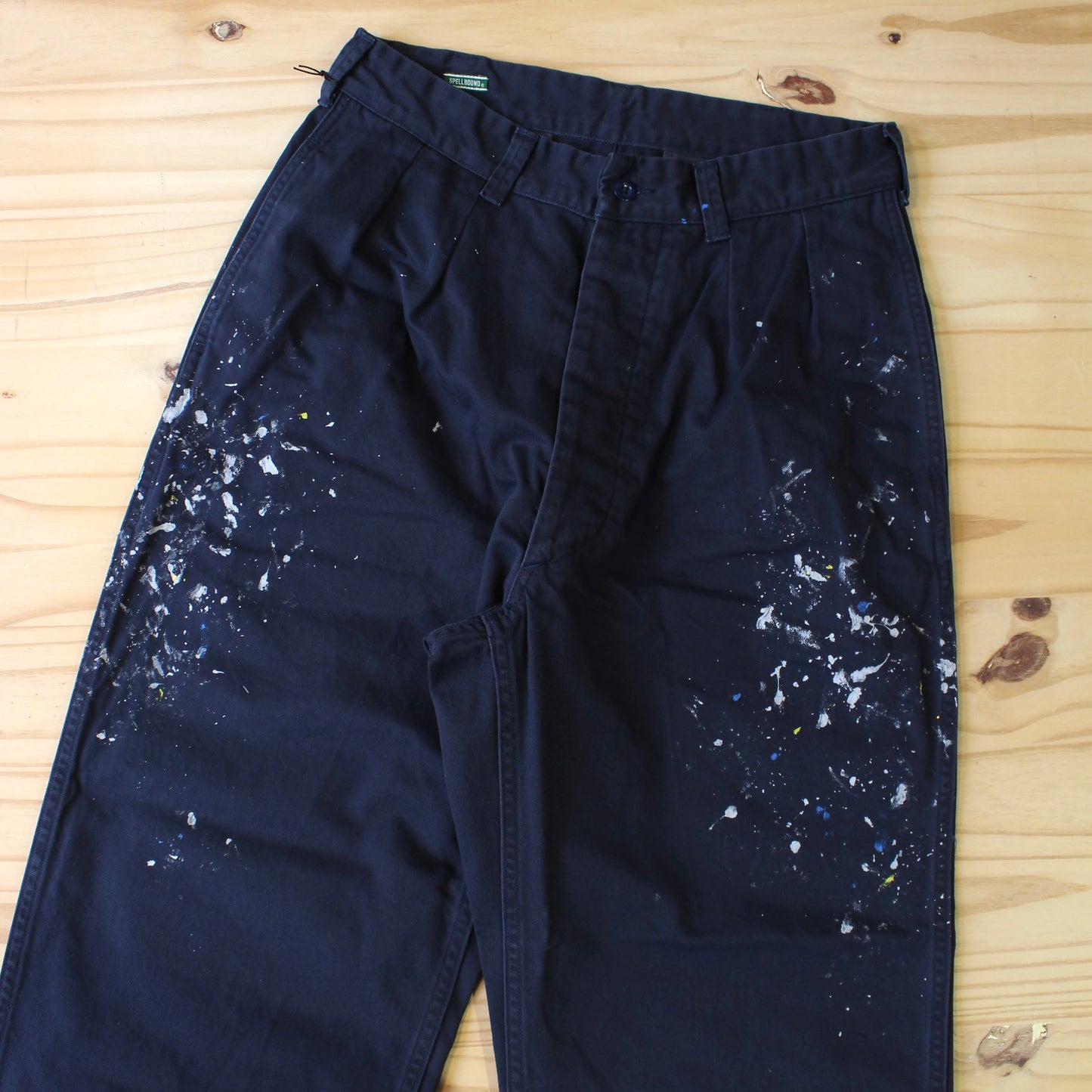 SPELLBOUND - FRENCH TUCK PANTS WITH PAINT