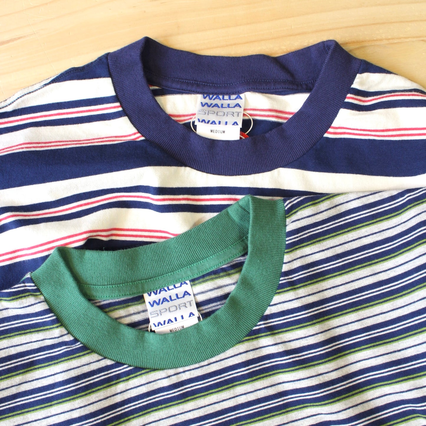 WALLA WALLA SPORT -
L/S STRIPE CREW TEE