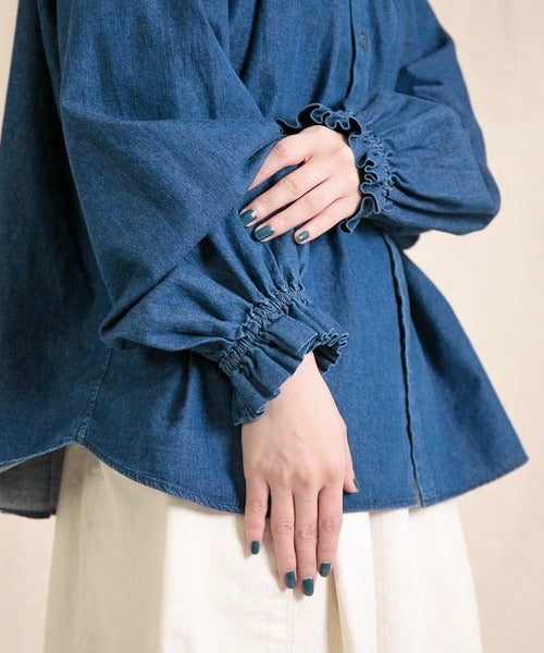 Brocante -
5OZ DENIM VOLANT SHIRT