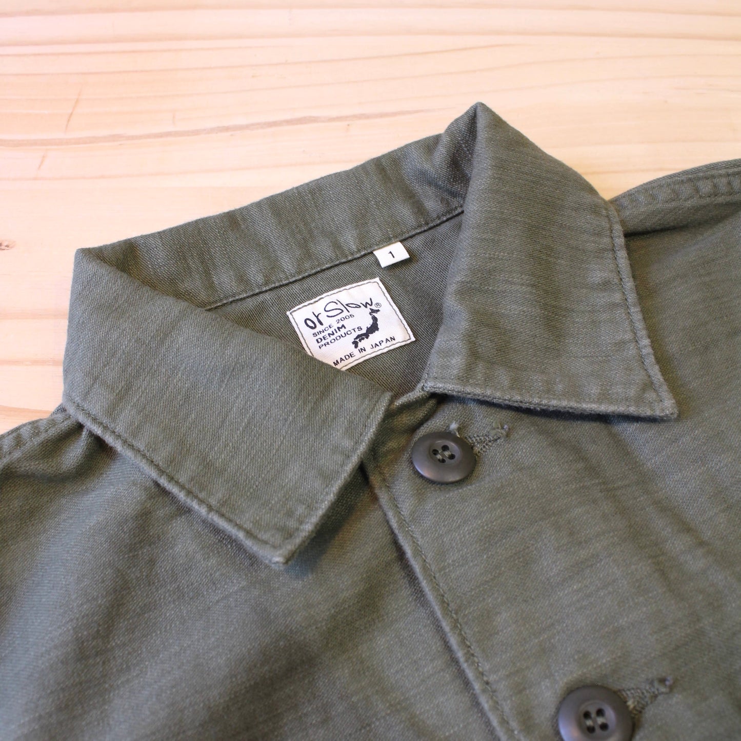 OrSlow -
4 POCKETS U.S ARMY FATIGUE SHIRT