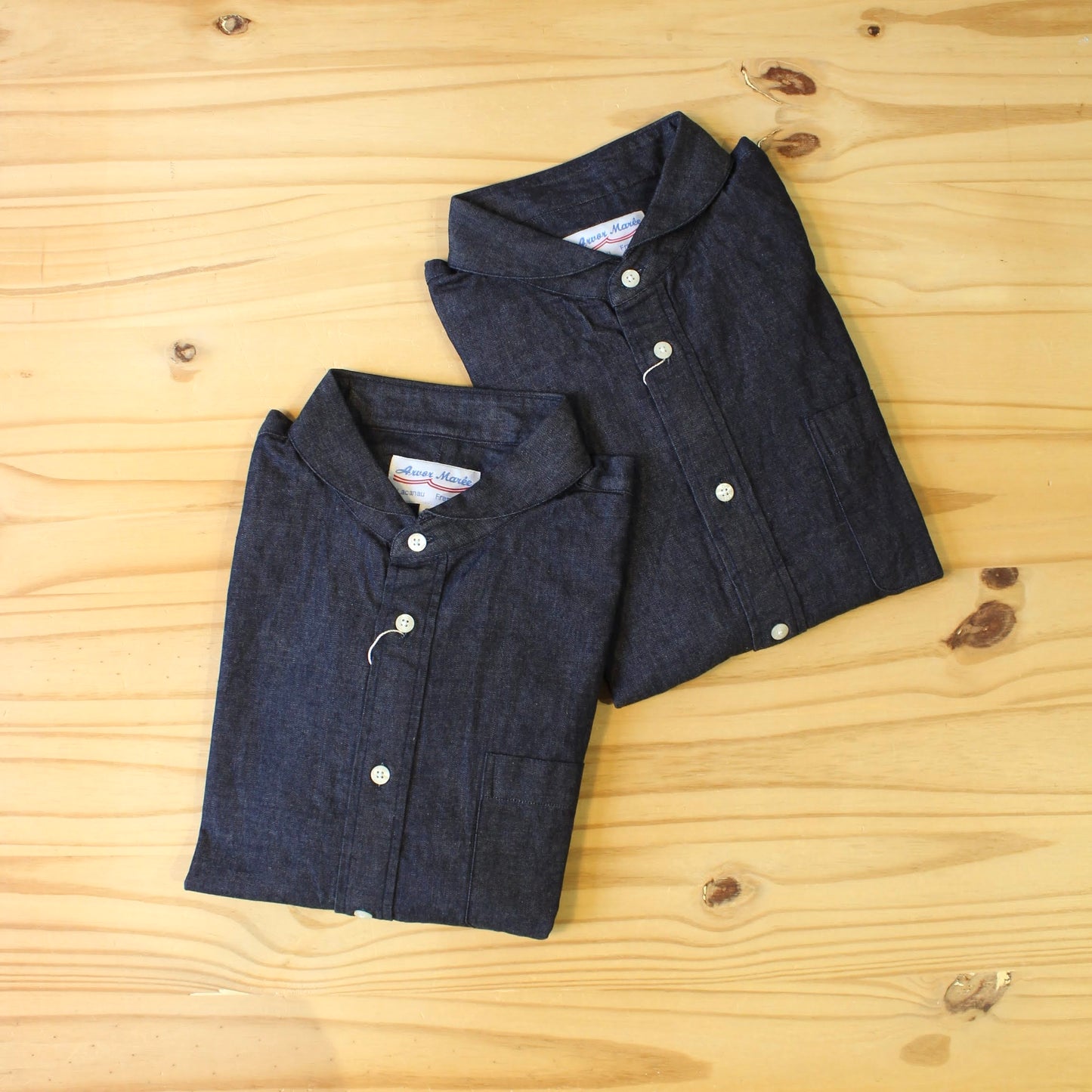 Arvor Maree -
RELAX FIT SAILOR DENIM SHIRT