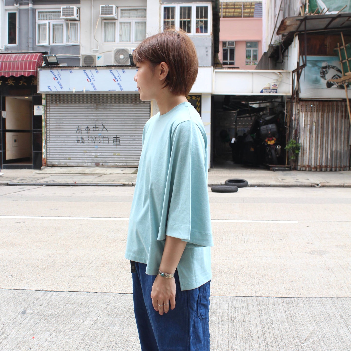 Brocante - TRUMPET SLEEVE WIDE TEE