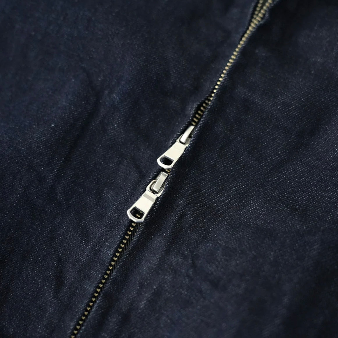 MANUAL ALPHABET - 
DENIM SWING TOP JACKET