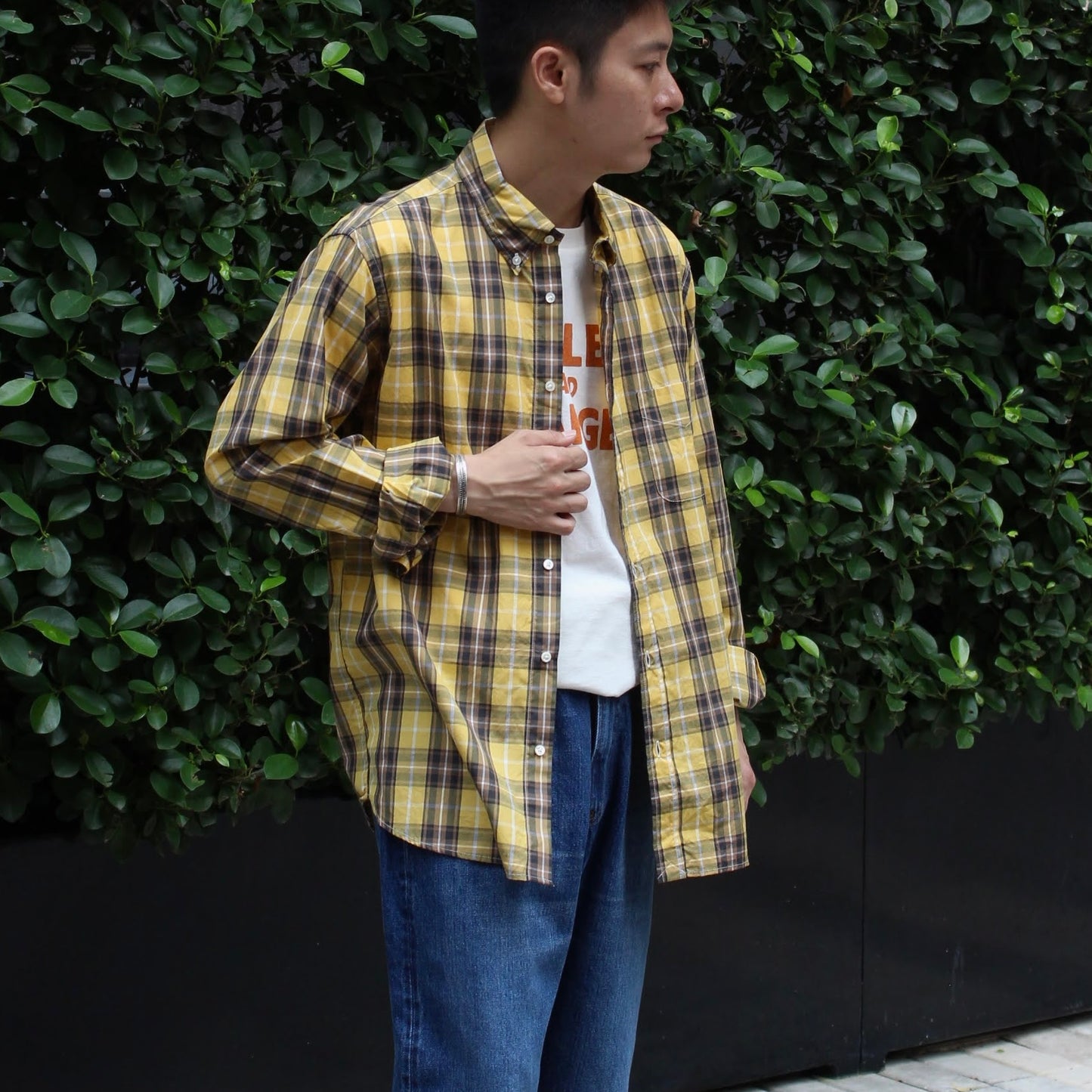 KEATON CHASE U.S.A - CLASSIC FIT BD CHECK SHIRT