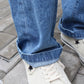 REMILLA -
CROSS DENIM PANTS