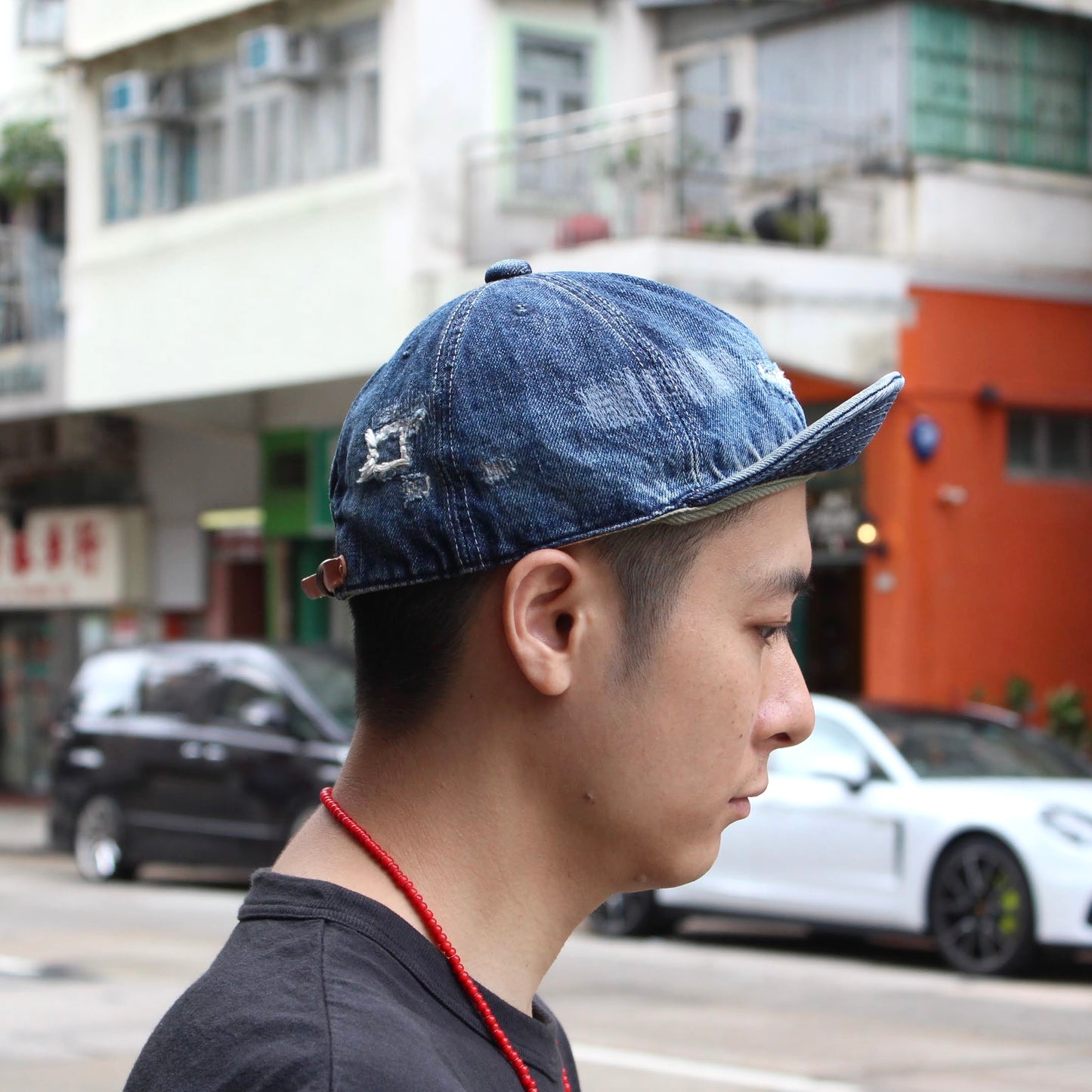 HIGHER -
SELVEDGE DENIM REMAKE CAP