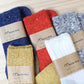 Mauna Kea Socks - 
Slub Low Gauge Rib Socks