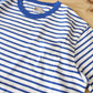 FELCO - 
S/S AMERICAN VINTAGE STRIPE POCKET TEE