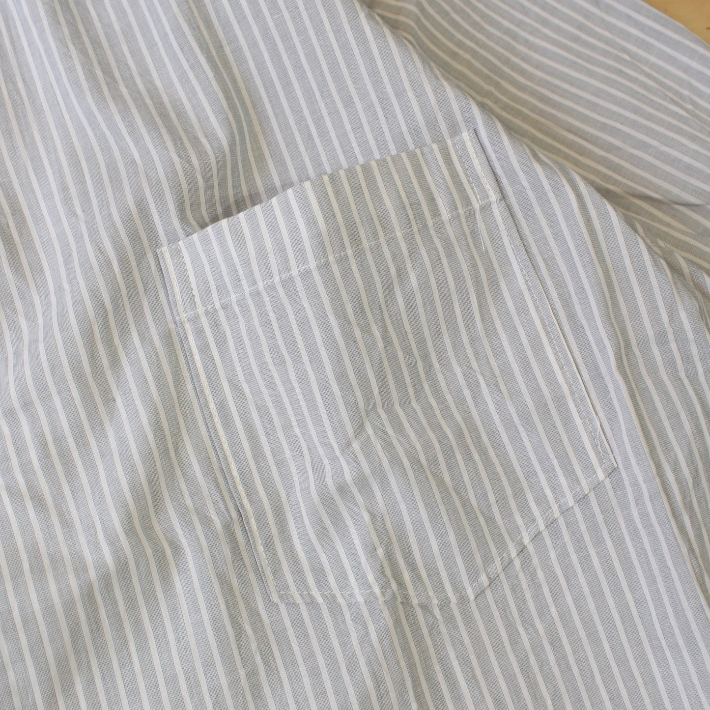 MANUAL ALPHABET -
60LWAN OPEN COLLAR S/S SHIRT