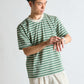 BRING -
DRYCOTTONY HEAVYWEIGHT STRIPES TEE