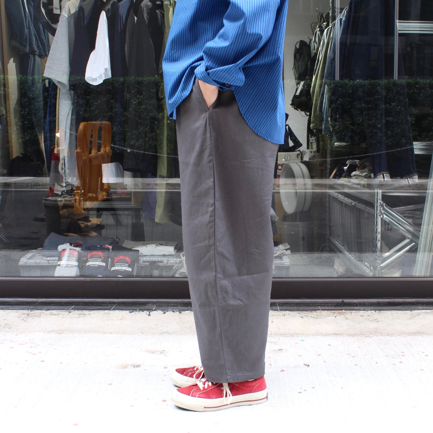 NARU FACTORY - 
WASHER EGG PANTS