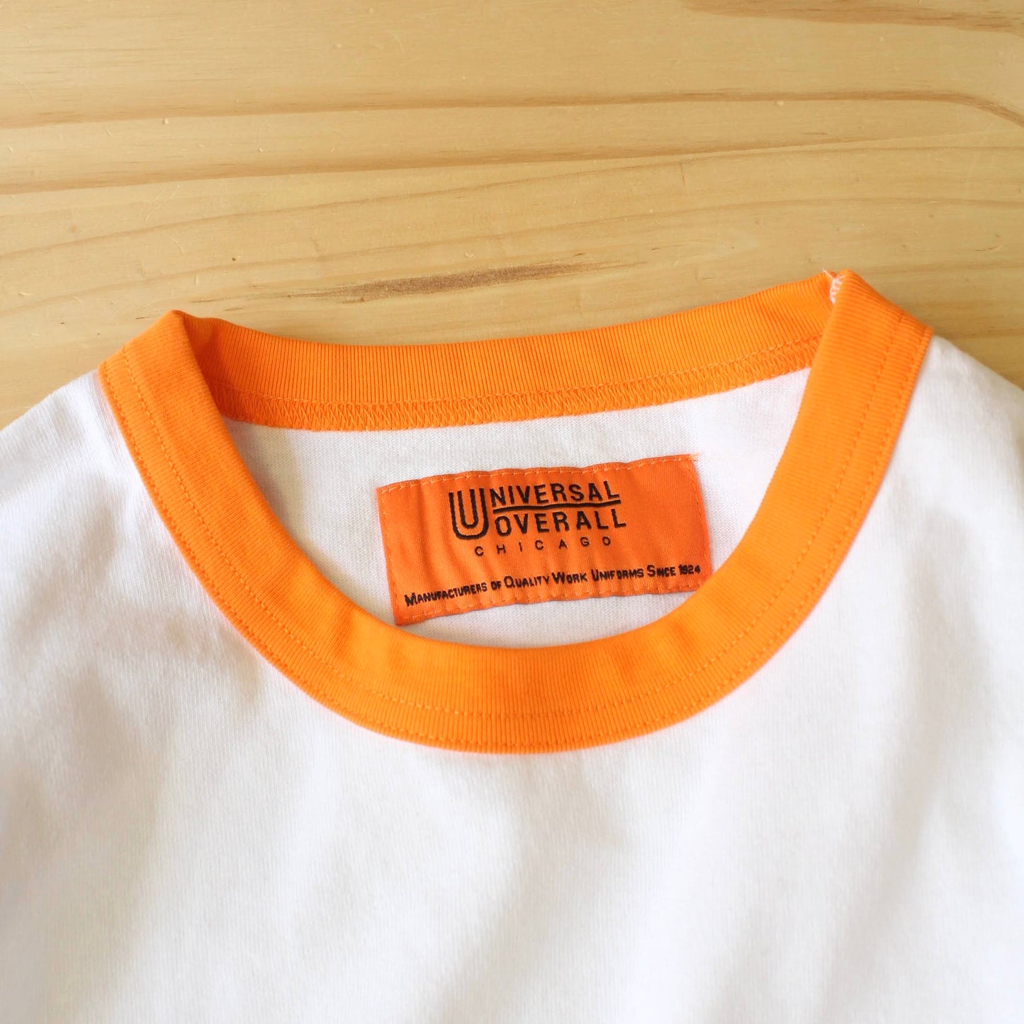 UNIVERSAL OVERALL -
HOT DOG RINGER TEE