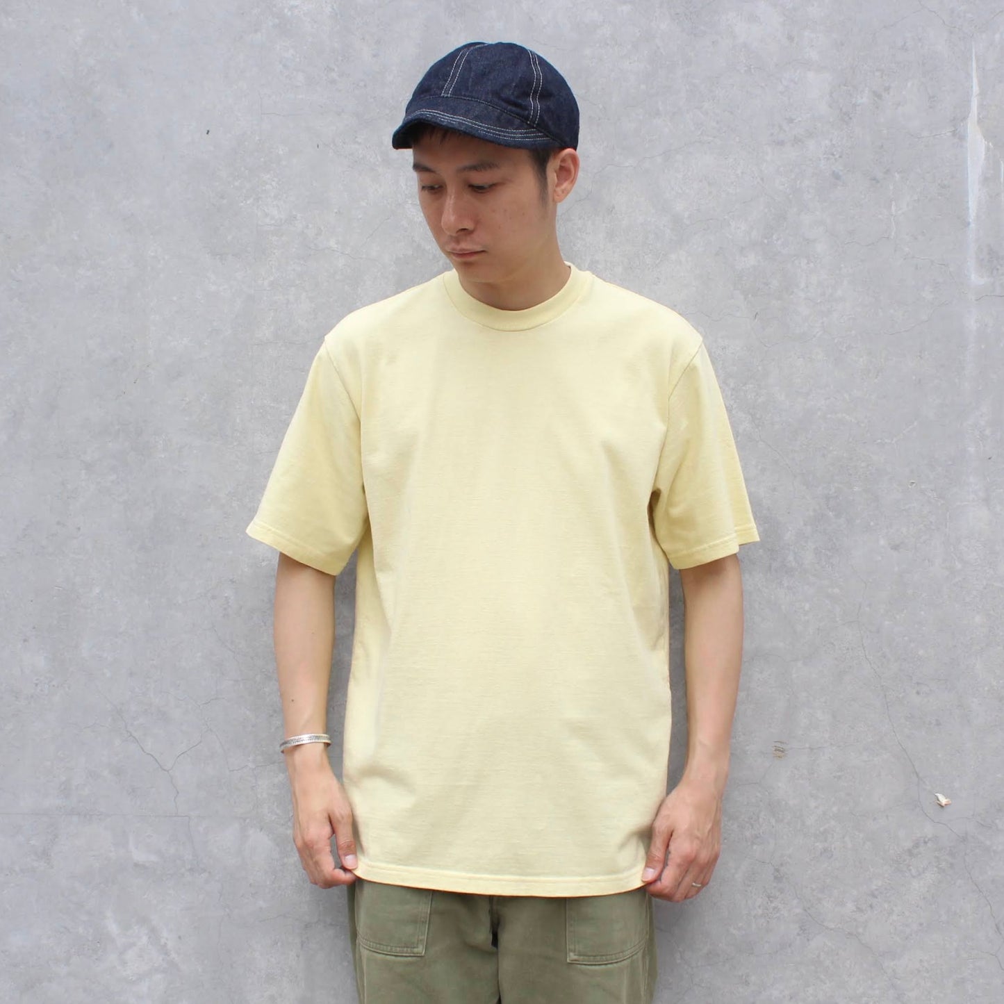 FLISTFIA -
LOOPWHEEL CREW NECK TEE