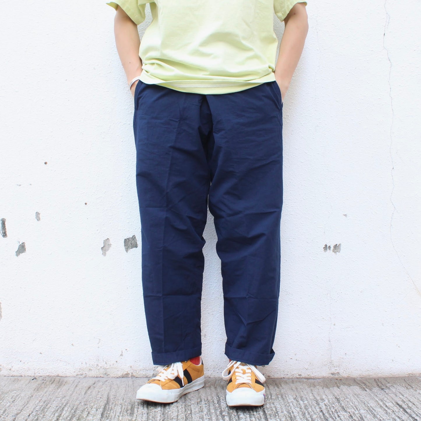 REMILLA -
COTTON LINEN HIDA LAZY EASY PANTS
