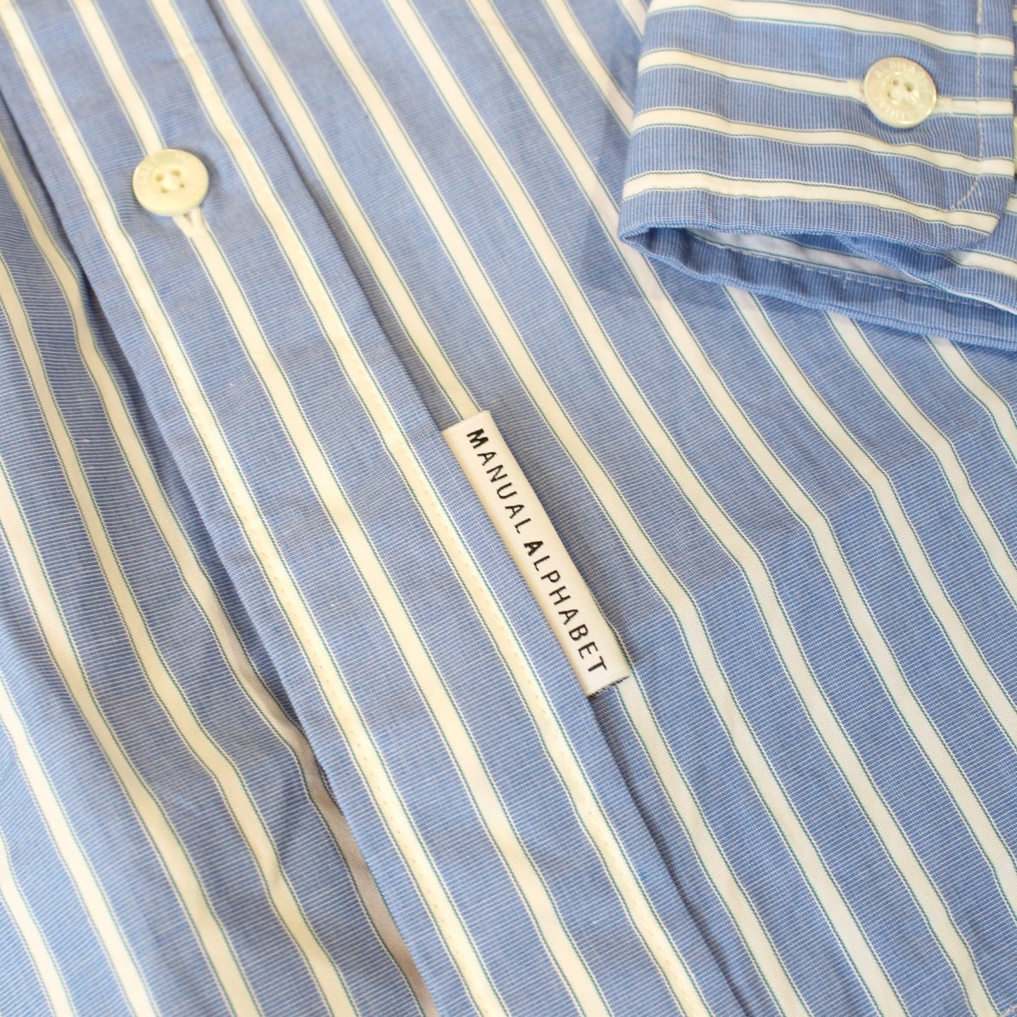 MANUAL ALPHABET -
80/2 POPLIN BD SHIRTS