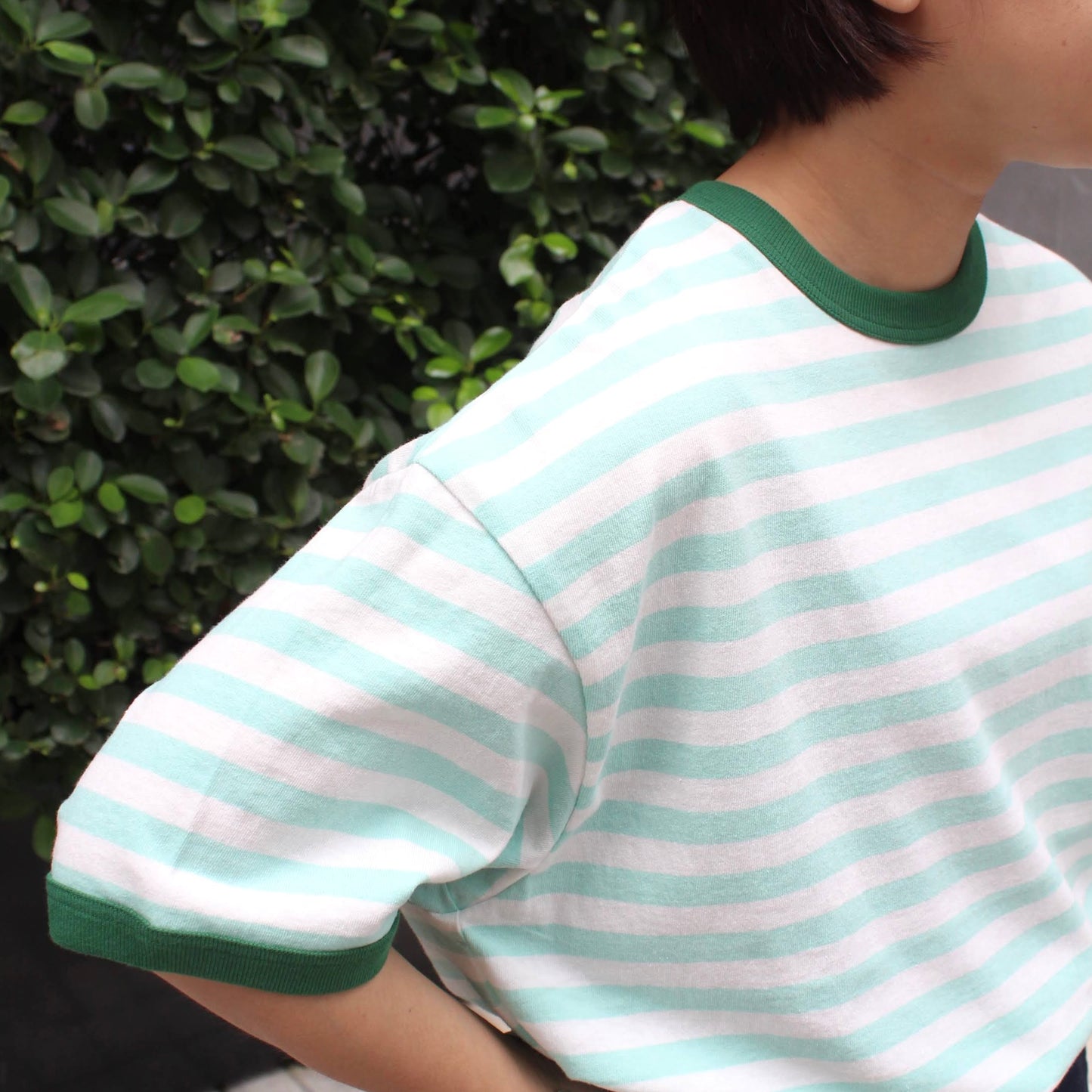 Soglia - S/S BORDER RINGER TEE