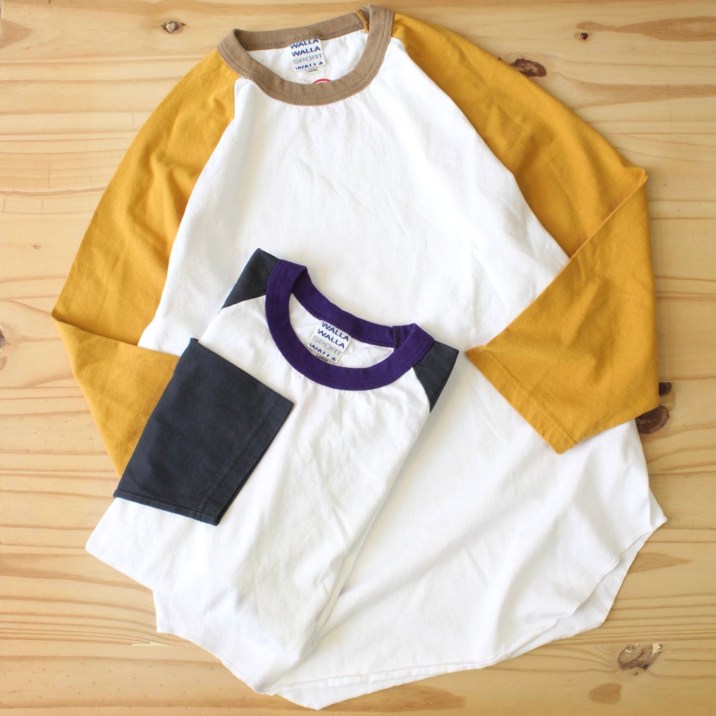 Walla Walla Sport -
3/4 BASEBALL 3-TONE TEE