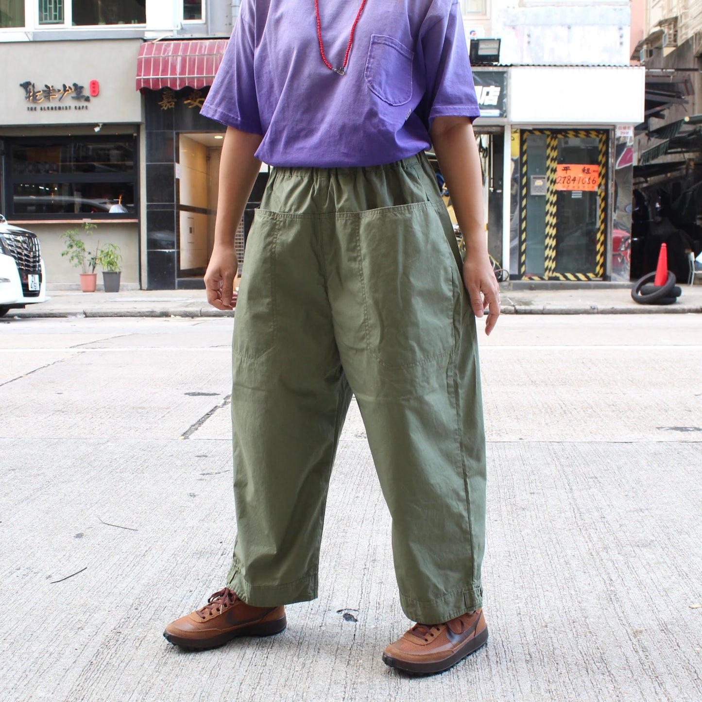 D.M.G -
BELT VOLUME PANTS