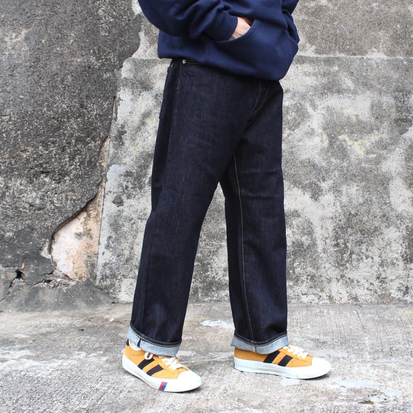 HATSKI - 15.6OZ Wide Tapered Denim (ONE WASH)