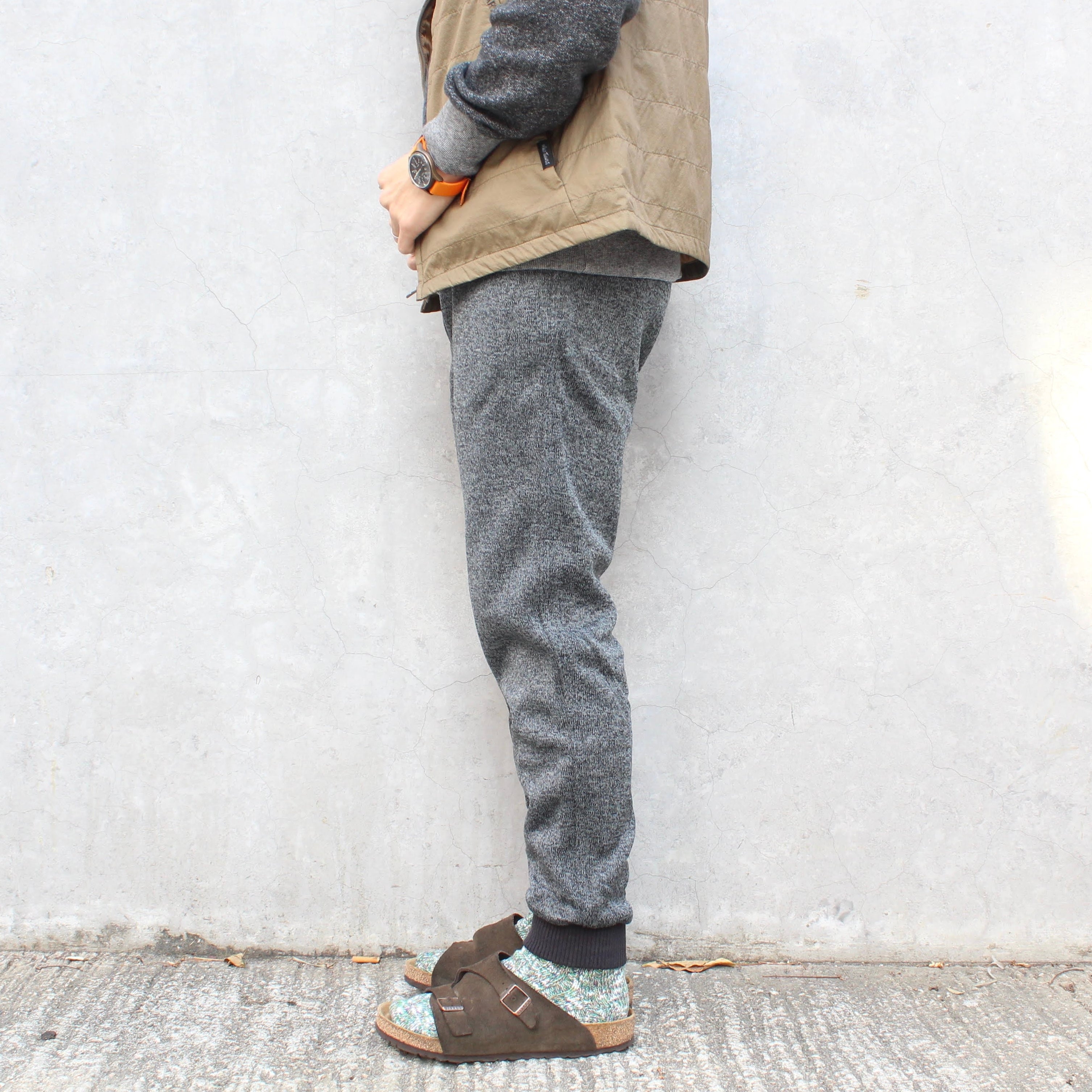 GRAMICCI - BONDING KNIT FLEECE NARROW RIB PANTS – WHERE.