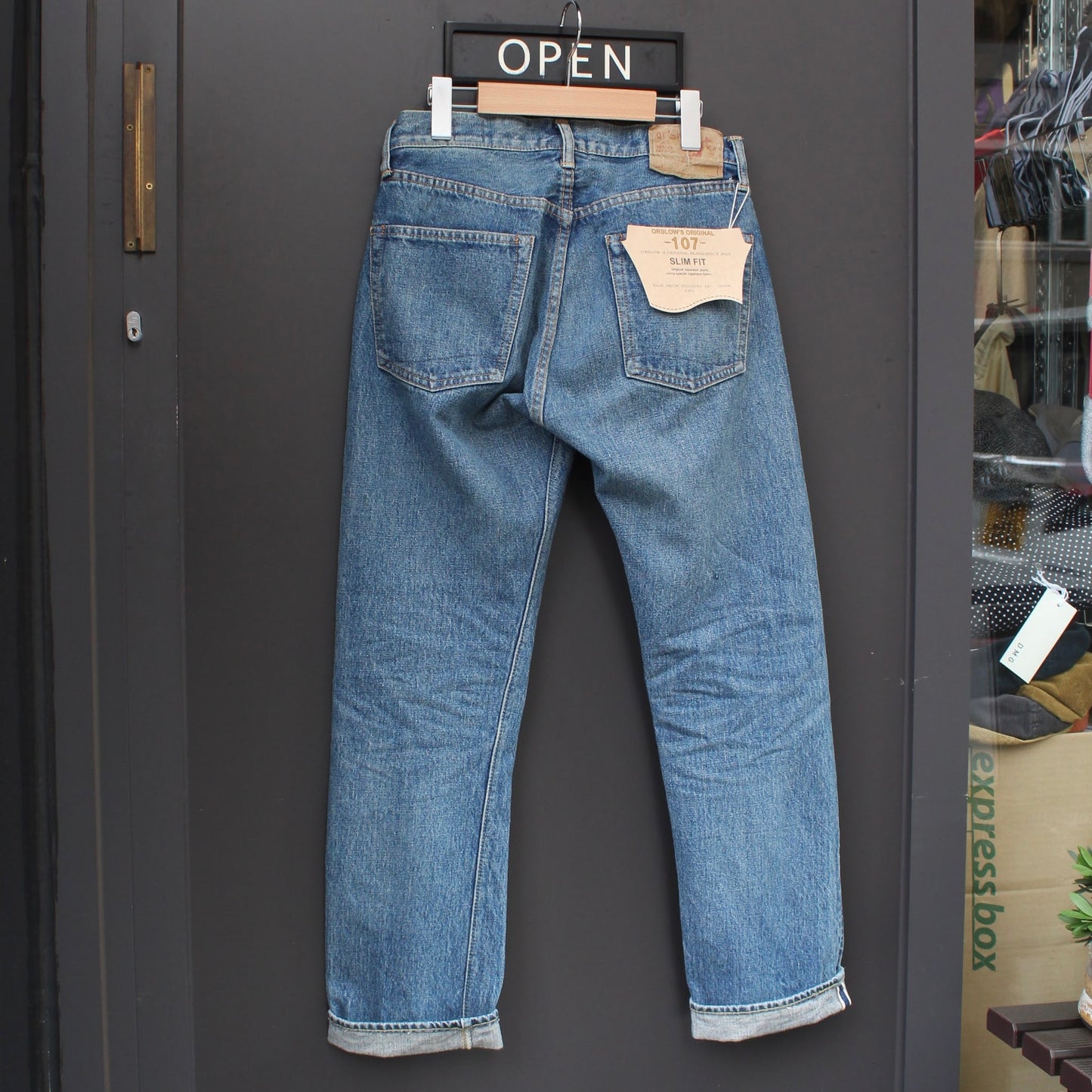 OrSlow - 
107 IVY FIT 13.7OZ DENIM SHORT LENGTH
(2YEAR WASH)