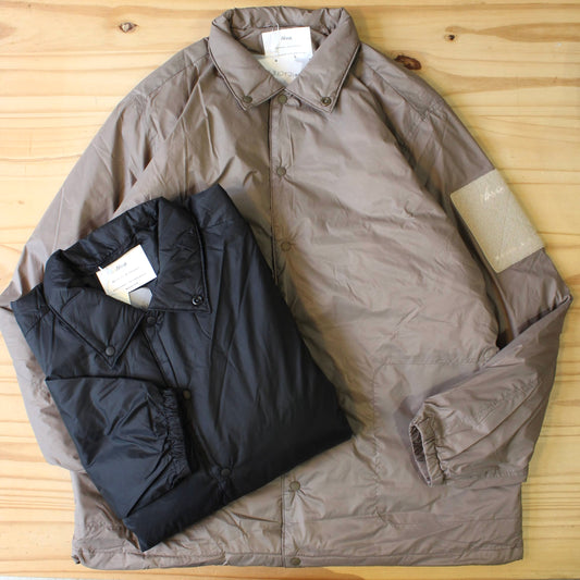 MANUAL ALPHABET X NANGA -
EQUIPMENT DOWN SNAP SHIRT