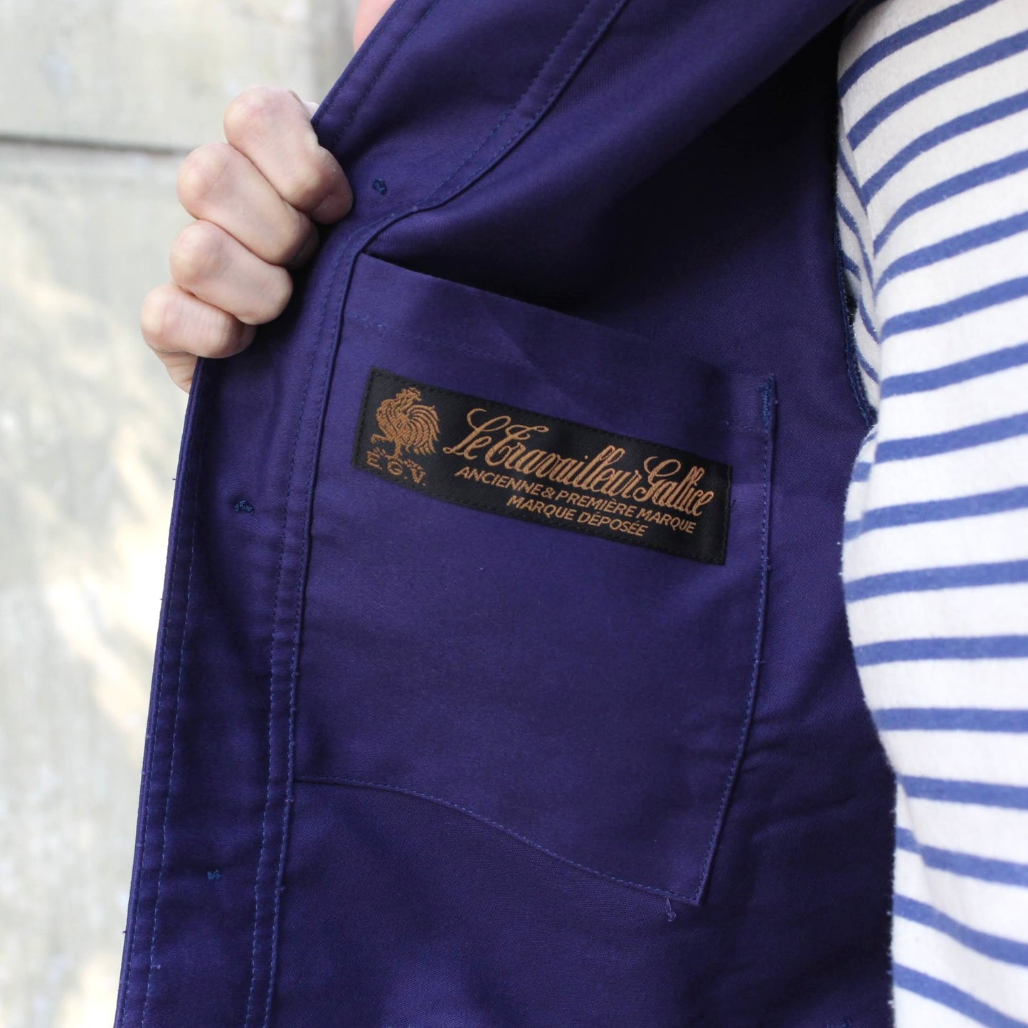 GALLICE - BLEU DE TRAVAIL
 LA VESTE