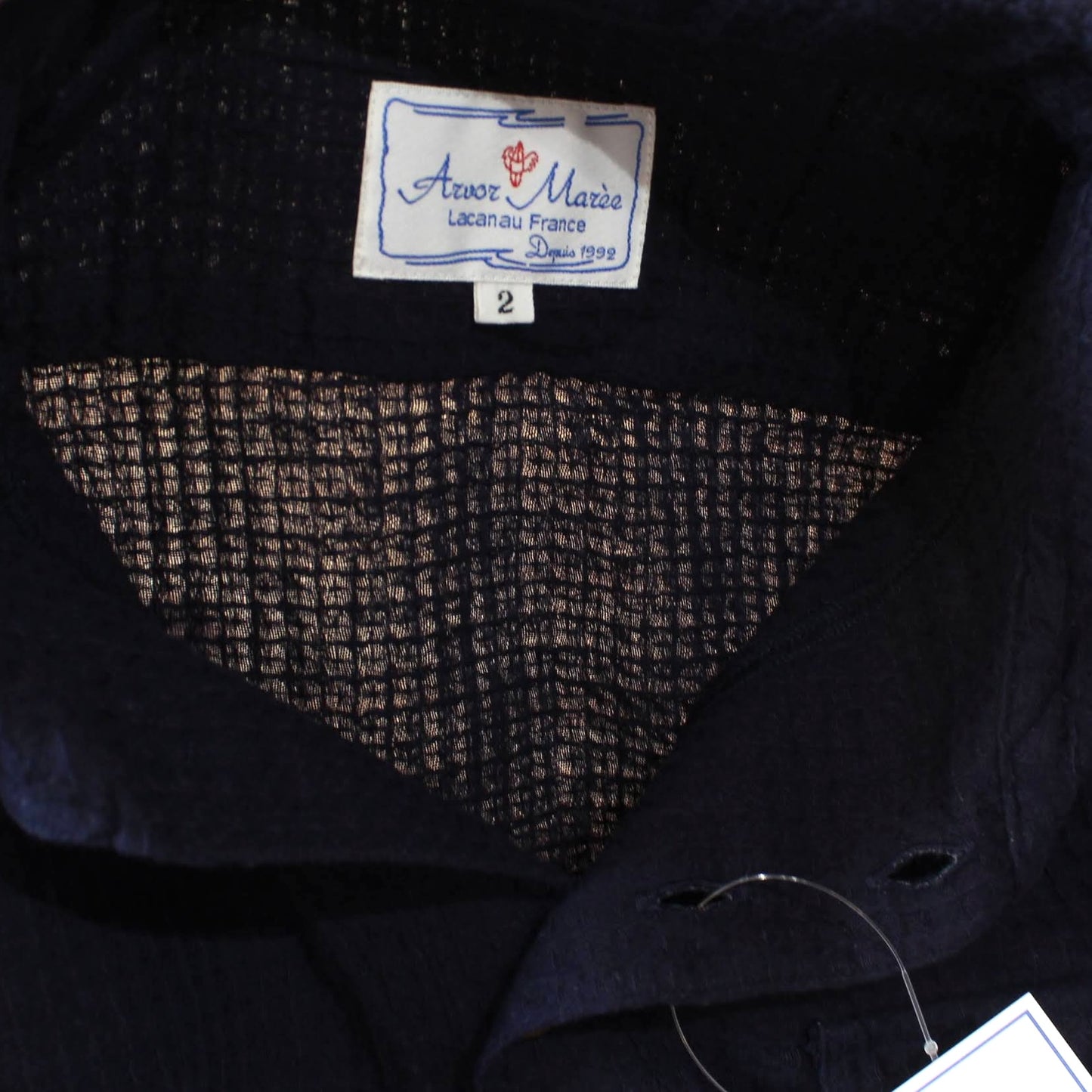 Arvor Maree -
SAILOR COTTON LINEN PULLOVER SHIRT