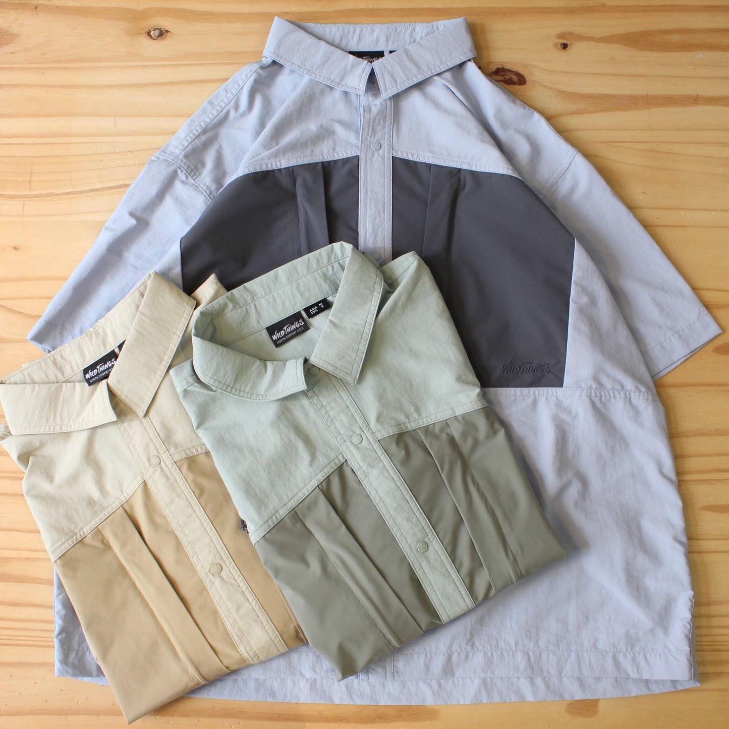 WILD THINGS JAPAN -
COOLMAX X SOLD POCKET COMBO S/S SHIRTS
