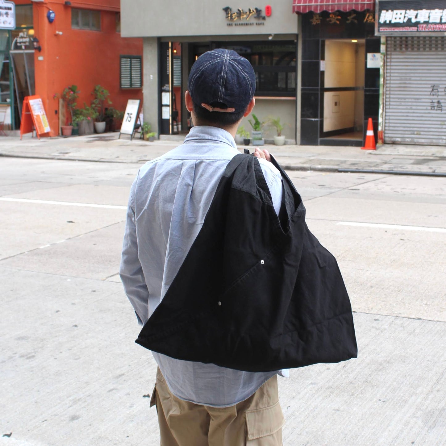 AZUMA BAG X KOJIMA BLACK DENIM