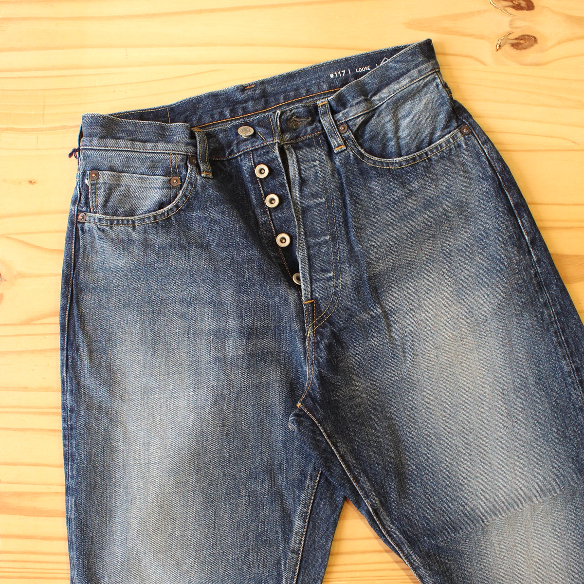 ORDINARY FITS - 117 TYPE LOOSE FIT (USED WASH) – WHERE